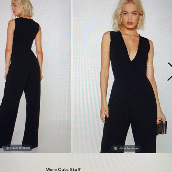 V neck jumpsuit - Picture 7 of 7